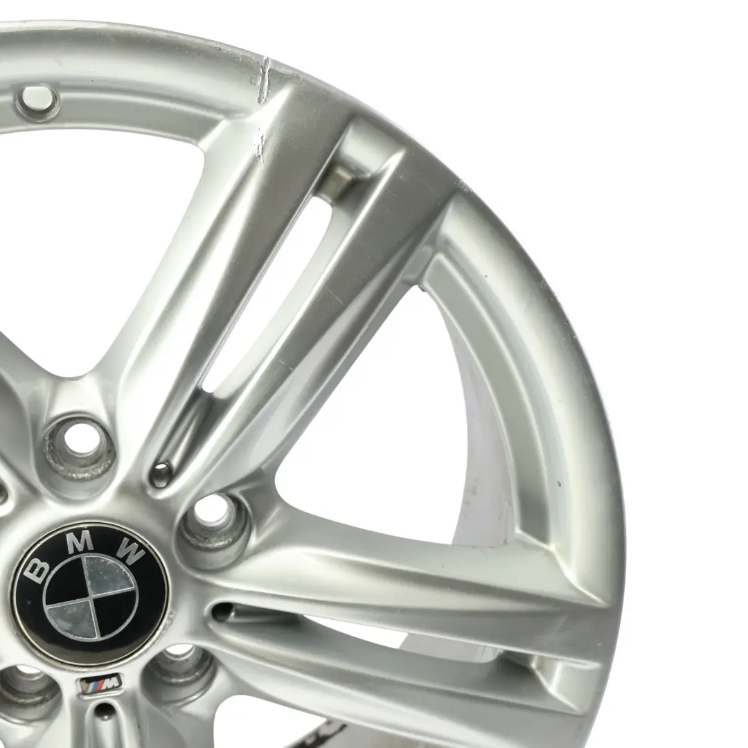 BMW F20 F21 F22 F23 Rear Alloy Wheel Rim 18" 8J ET:52 M Star Spoke 386 - SKU 7845853-SL4 - Part number 7845853