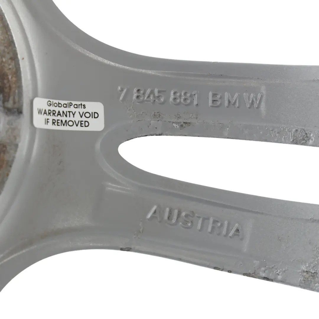 Alloy Wheel Rim 18" 8,5J ET:47 M Styling 400 to BMW F30 F31 F32 Rear Silver with Part number 7845881 BMW F30 F31 F32 Rear Silver Alloy Wheel Rim 18" 8,5J ET:47 M Styling 400 - SKU 7845881-SL11 - Part number 7845881