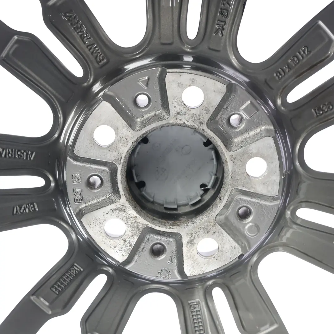 Ferricgrey Llanta Aleación 19" 8J ET:36 M Star Spoke 403 para BMW F30 F31 F32 con número de pieza 7845882 BMW F30 F31 F32 Ferricgrey Llanta Aleación 19" 8J ET:36 M Star Spoke 403 - SKU 7845882-GY1 - Número de pieza 7845882