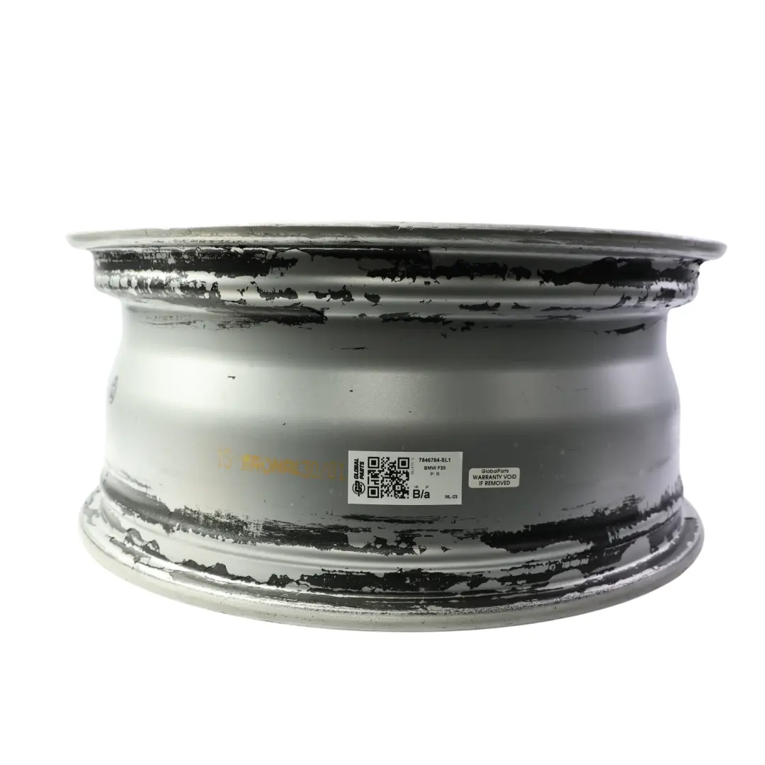 BMW F20 F21 Silver Alloy Wheel Rim 18" 7,5J ET:45 M Double Spoke 461 - SKU 7846784-SL1 - Part number 7846784