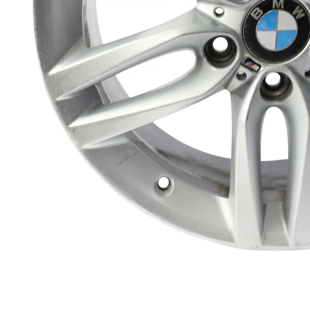 BMW F20 F21 Silver Alloy Wheel Rim 18" 7,5J ET:45 M Double Spoke 461 - SKU 7846784-SL1 - Part number 7846784