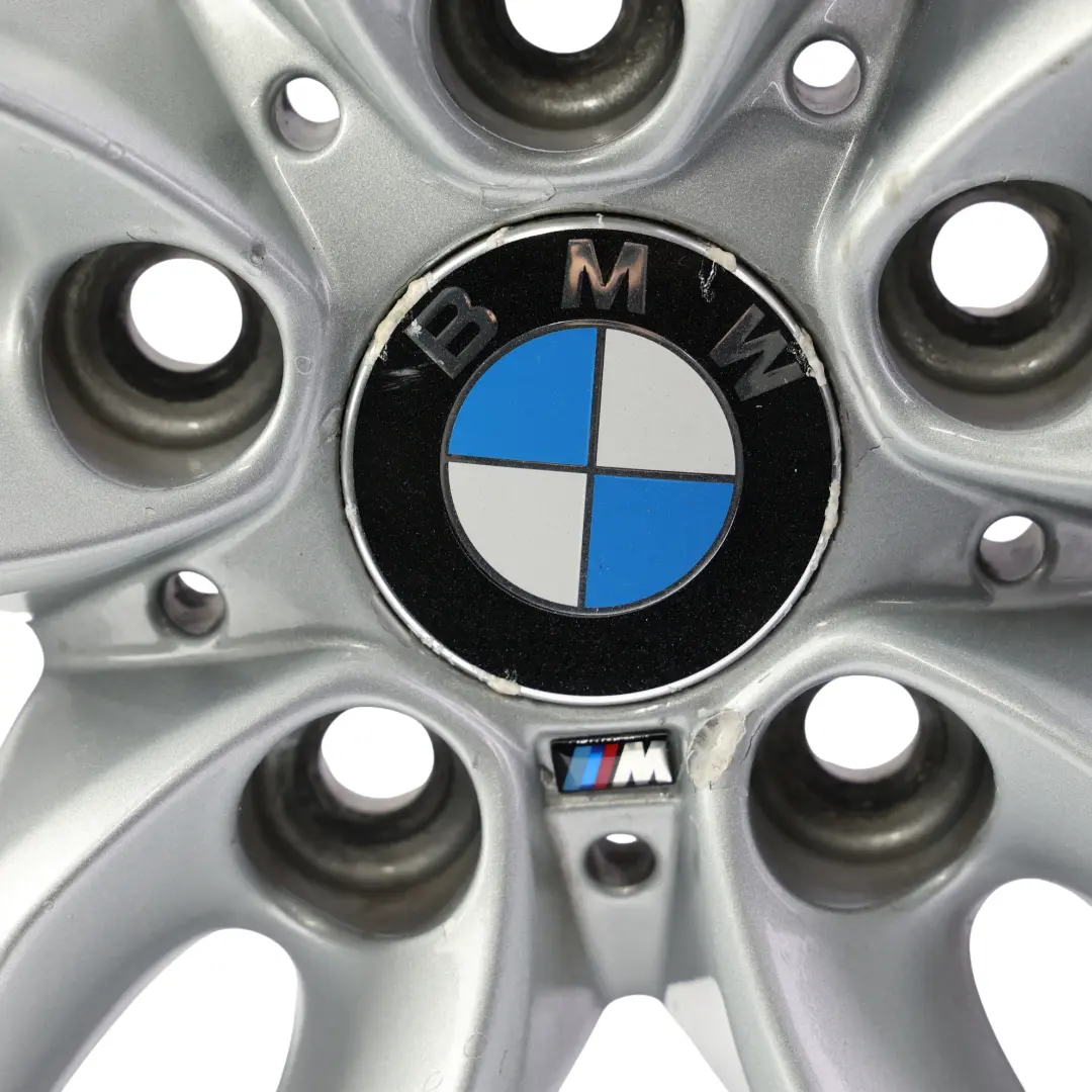 BMW F20 F21 Jante arrière alliage argenté 18" 8J ET:52 M Double Spoke - SKU 7846785-SL1 - Numéro de pièce 7846785