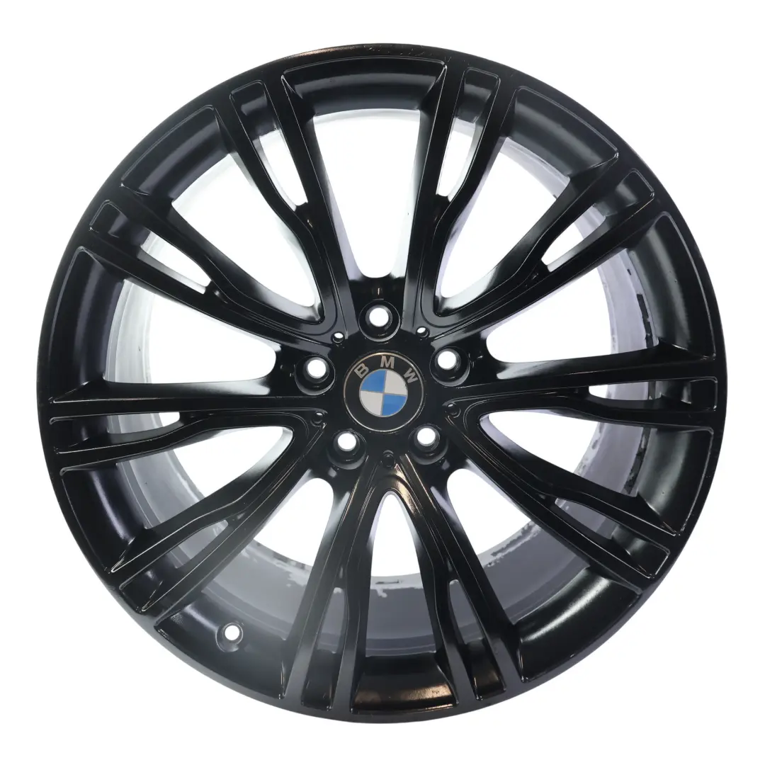 Felga Aluminiowa Czarna 20" 10J ET40 V Style 551 do BMW X5 F15 o numerze 7847310 BMW X5 F15 Felga Aluminiowa Czarna 20" 10J ET40 V Style 551 - SKU 7847310-1 - Numer Części 7847310