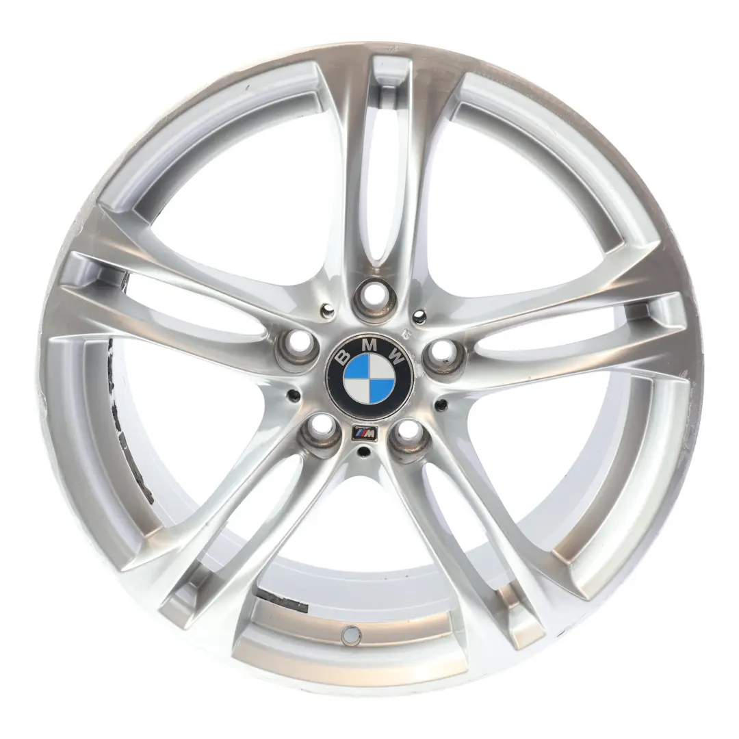 BMW F10 F11 F06 F12 F13 Alloy Wheel Rim 18" 8J ET:30 M Double Spoke 613 - SKU 7848572-SL2 - Part number 7848572