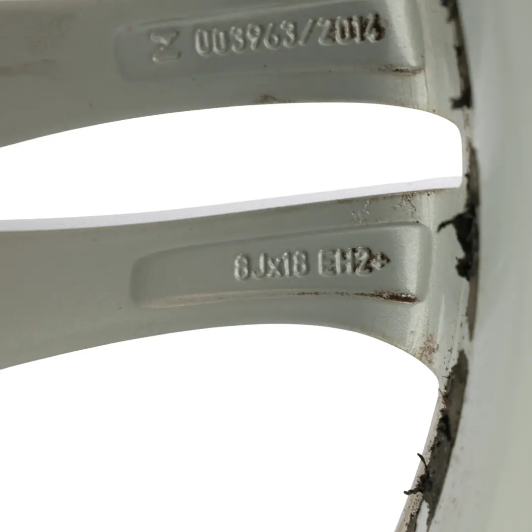 Alloy Wheel Rim 18" 8J ET:30 M Double Spoke 613 to BMW F10 F11 F06 F12 F13 with Part number 7848572 BMW F10 F11 F06 F12 F13 Alloy Wheel Rim 18" 8J ET:30 M Double Spoke 613 - SKU 7848572-SL3 - Part number 7848572