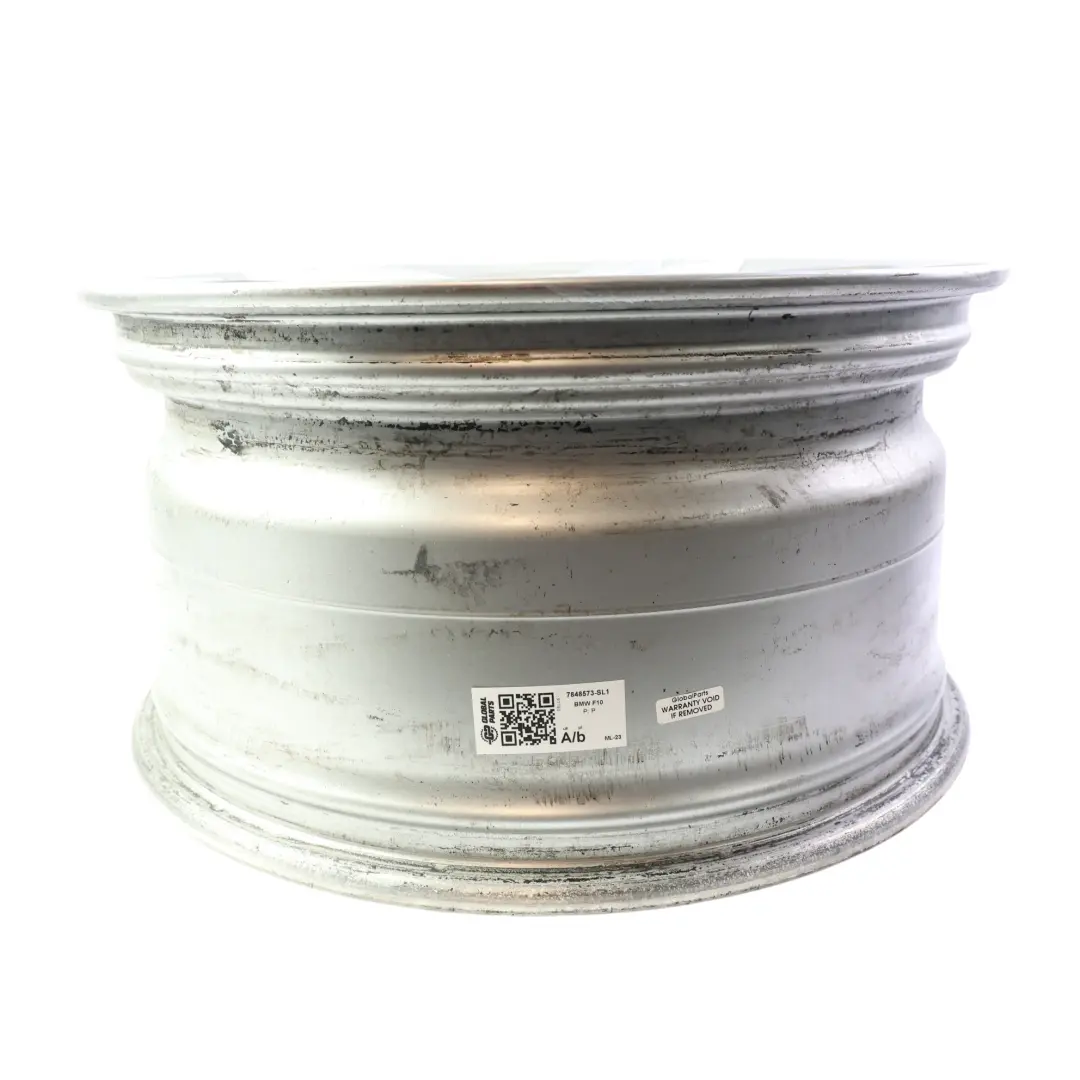 Rim Alloy 18" 9J ET:44 M Double Spoke 613 to BMW F10 F06 F12 Rear Wheel with Part number 7848573 BMW F10 F06 F12 Rear Wheel Rim Alloy 18" 9J ET:44 M Double Spoke 613 - SKU 7848573-SL1 - Part number 7848573