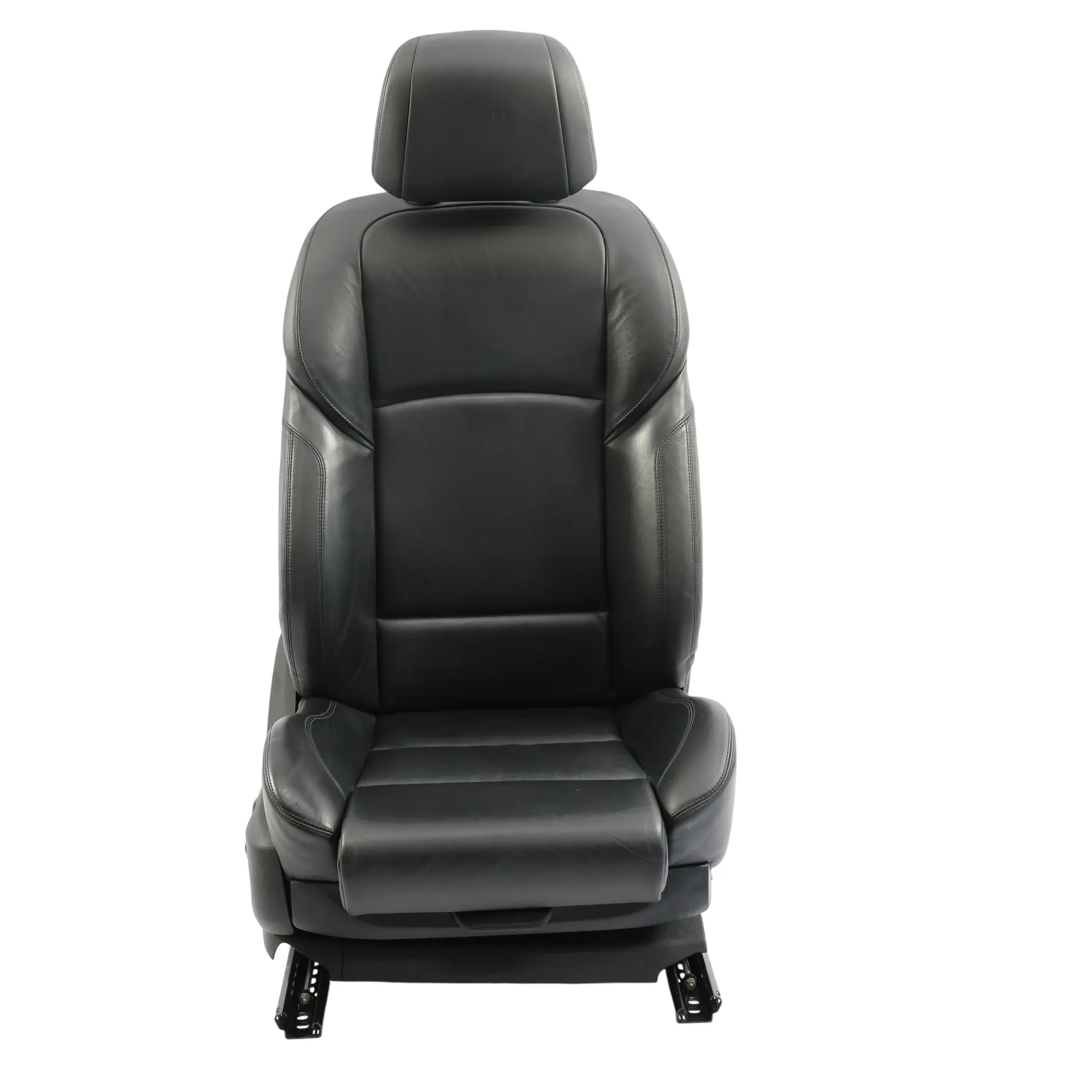 BMW F10 M5 Asiento Delantero Deportivo Calefactado Eléctrico Derecho Cuero Negro