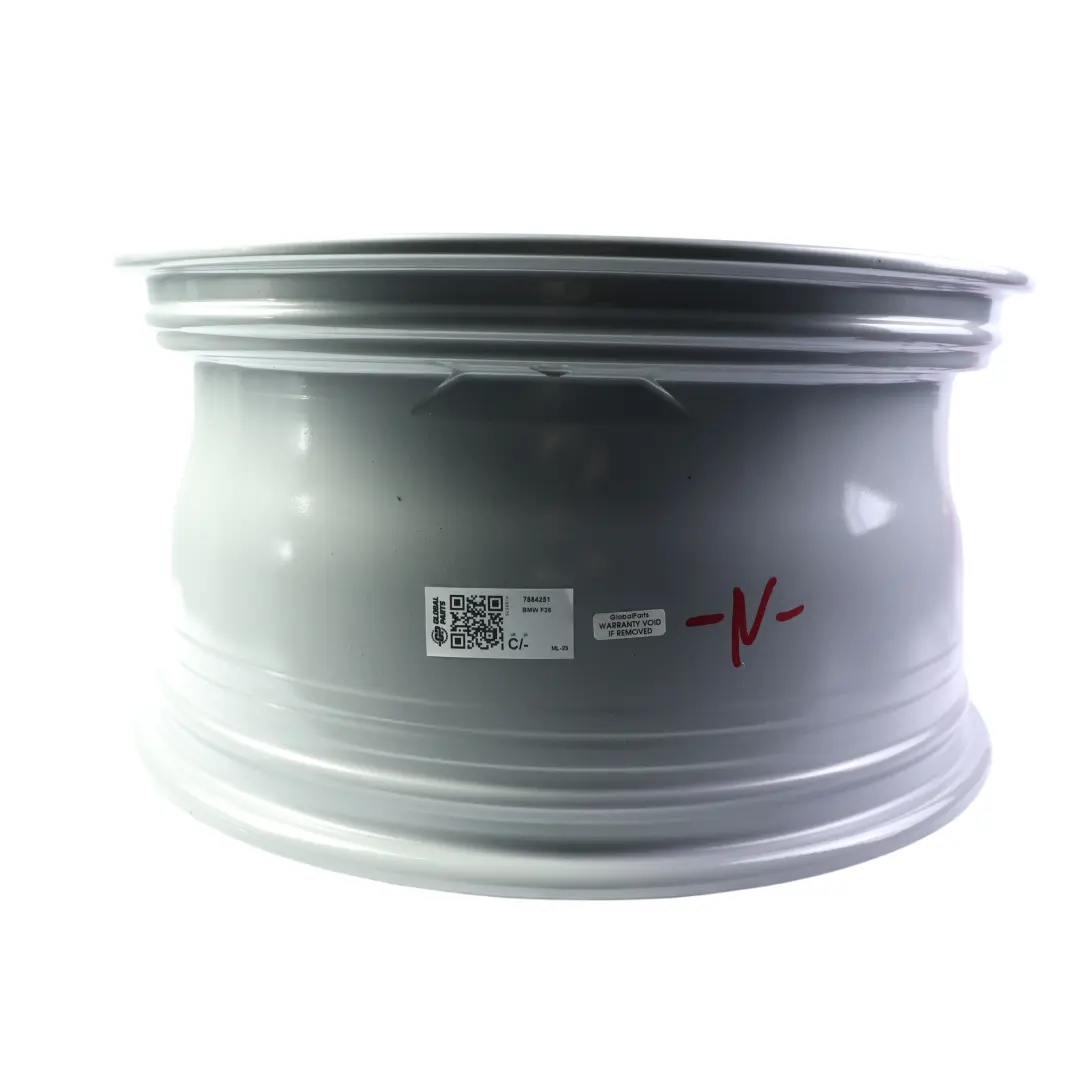 Alloy Wheel Rim Silver 19" 9.5J ET:48 to BMW X3 F25 Rear with Part number 7884251 BMW X3 F25 Rear Alloy Wheel Rim Silver 19" 9.5J ET:48 - SKU 7884251 - Part number 7884251