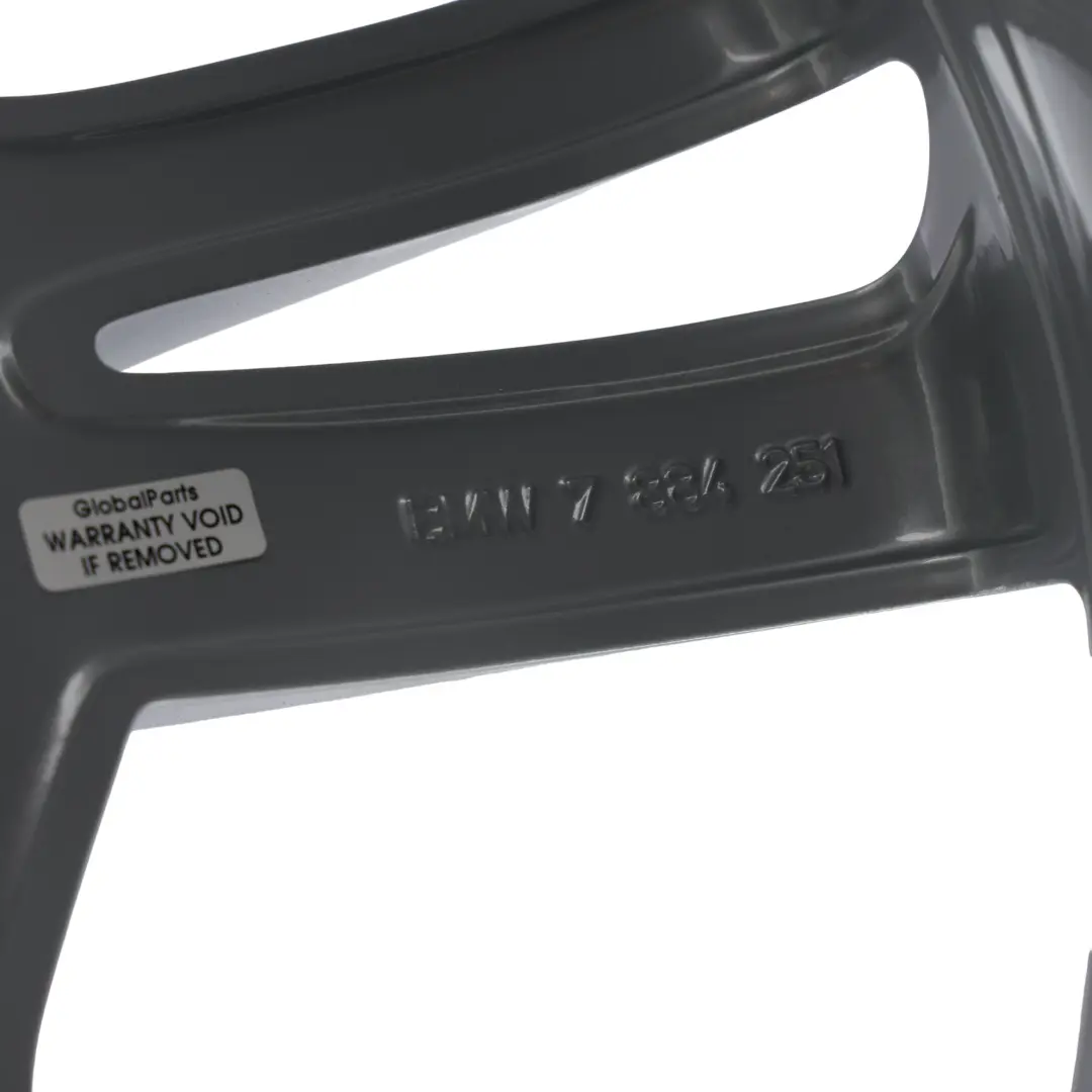 BMW X3 F25 Felga Aluminiowa Tylna Srebrna 19" 9.5J ET:48 - SKU 7884251 - Numer Części 7884251