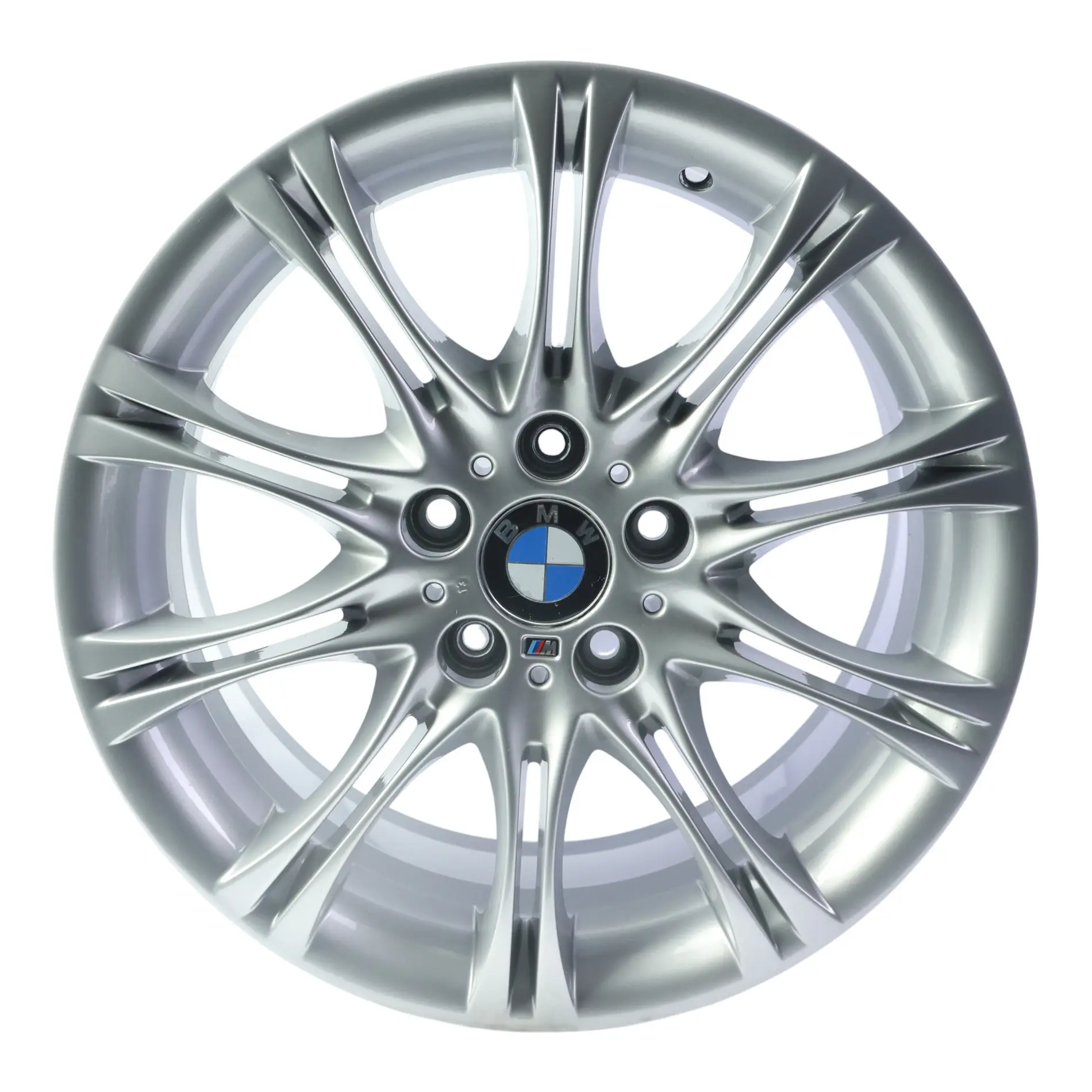 BMW E46 Z4 E85 Llanta Aleación Trasera Plateada 18" 8,5J ET:50 M Doble Radio 135