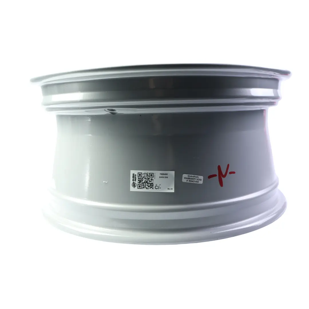 Alloy Wheel Rim 18" 8,5J ET:50 M Double Spoke 135 to BMW E46 Z4 E85 Silver Rear with Part number 7896490 BMW E46 Z4 E85 Silver Rear Alloy Wheel Rim 18" 8,5J ET:50 M Double Spoke 135 - SKU 7896490 - Part number 7896490