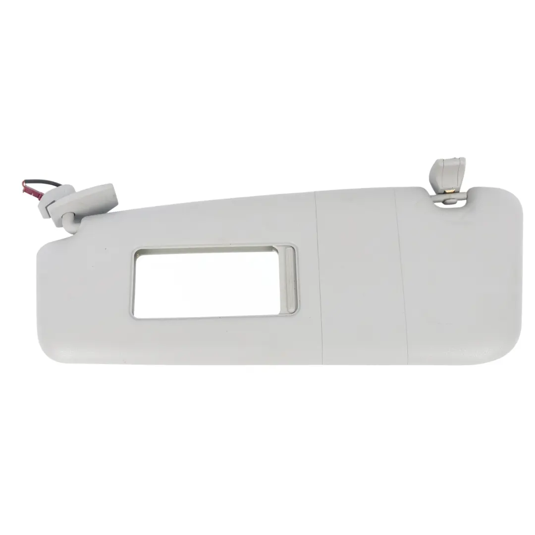 BMW E60 E61 Sun Visor Cover Mirror Illuminated Grey Left N/S Side - SKU 7897605-2 - Part number 7897605