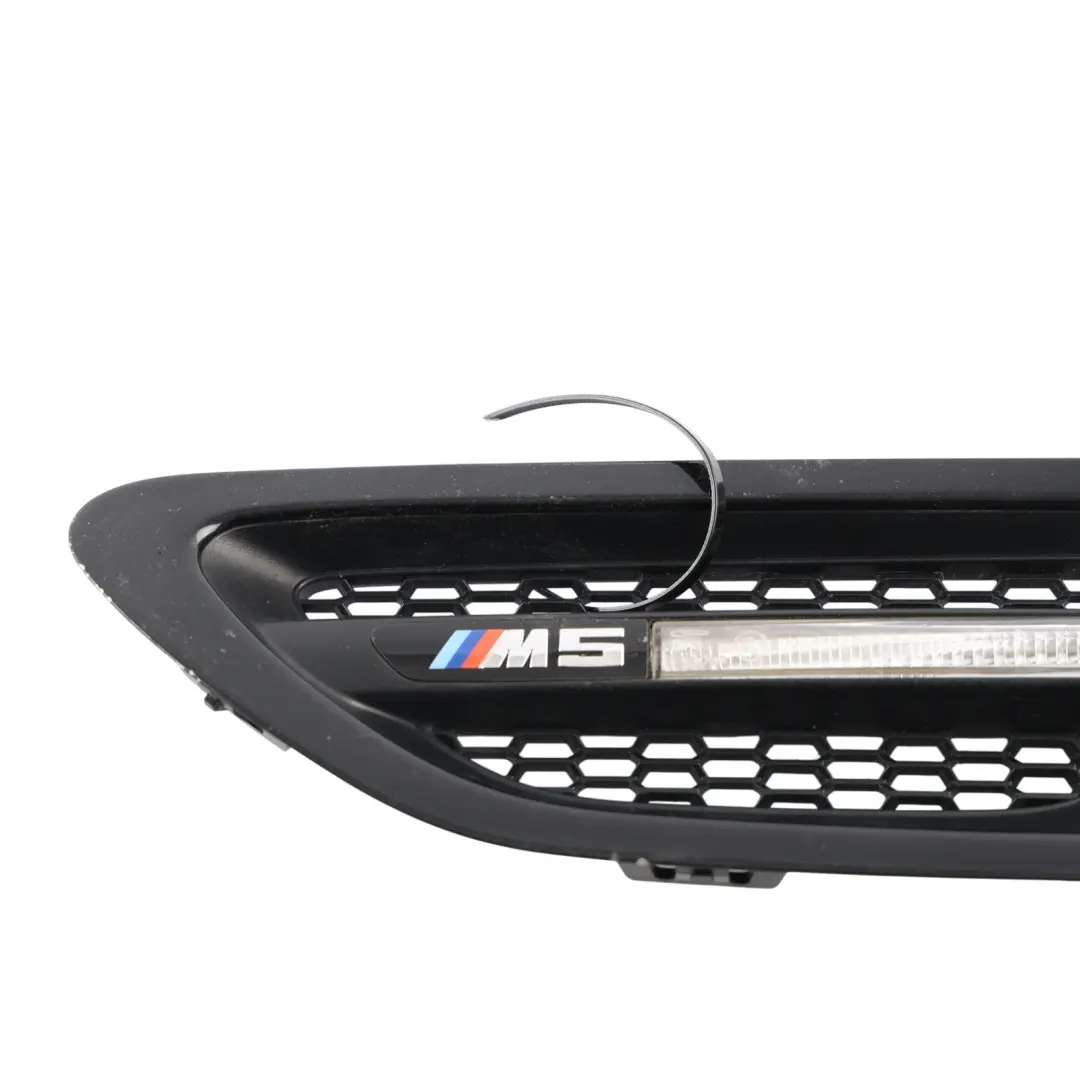 BMW F10 M5 Grille Side Panel Fender Indicator Vent Front Left N/S Black - SKU 7903879-2 - Part number 7903879
