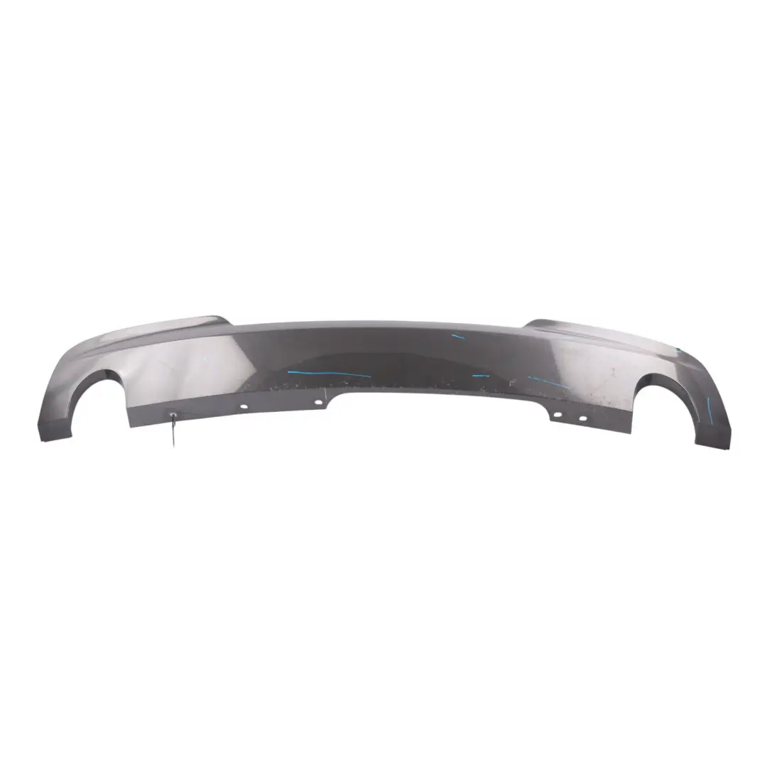 BMW F10 F11 Rear Bumper Bottom Trim Panel Cover Diffuser Mineral Grau - B39 - SKU 7906283-MG - Part number 7906283