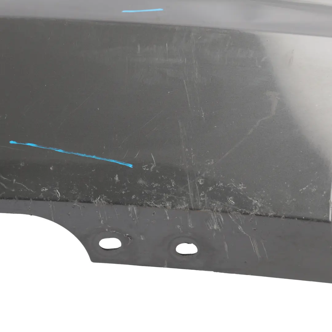 BMW F10 F11 Rear Bumper Bottom Trim Panel Cover Diffuser Mineral Grau - B39 - SKU 7906283-MG - Part number 7906283