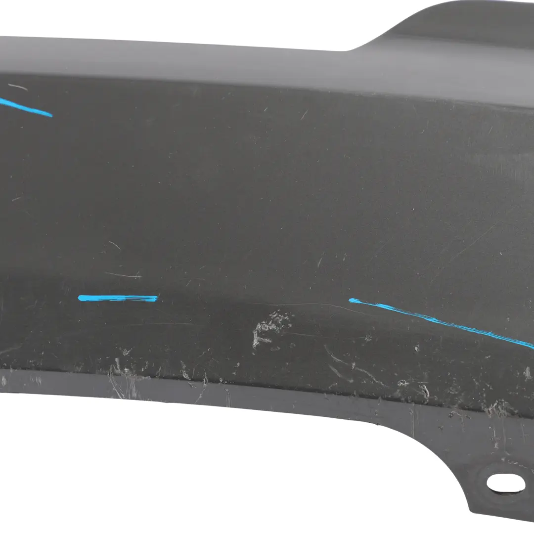 BMW F10 F11 Rear Bumper Bottom Trim Panel Cover Diffuser Mineral Grau - B39 - SKU 7906283-MG - Part number 7906283
