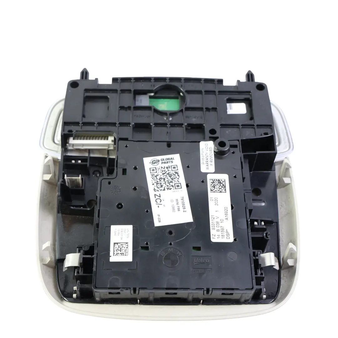 Unidad Interruptor Luz Interior Techo Panel para Mini Cooper F55 F56 con número de pieza 7910928 Mini Cooper F55 F56 Unidad Interruptor Luz Interior Techo Panel - SKU 7910928-2 - Número de pieza 7910928