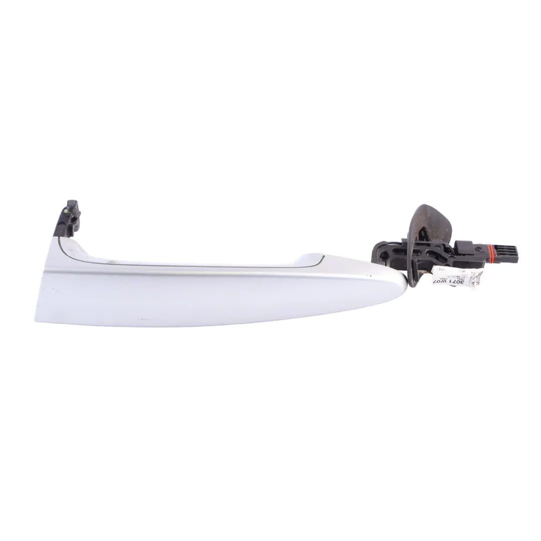 BMW F80 M3 F30 Rear Door Handle Left N/S Frozen Silver Metallic - W07 - SKU 7984735-FRS - Part number 7984735