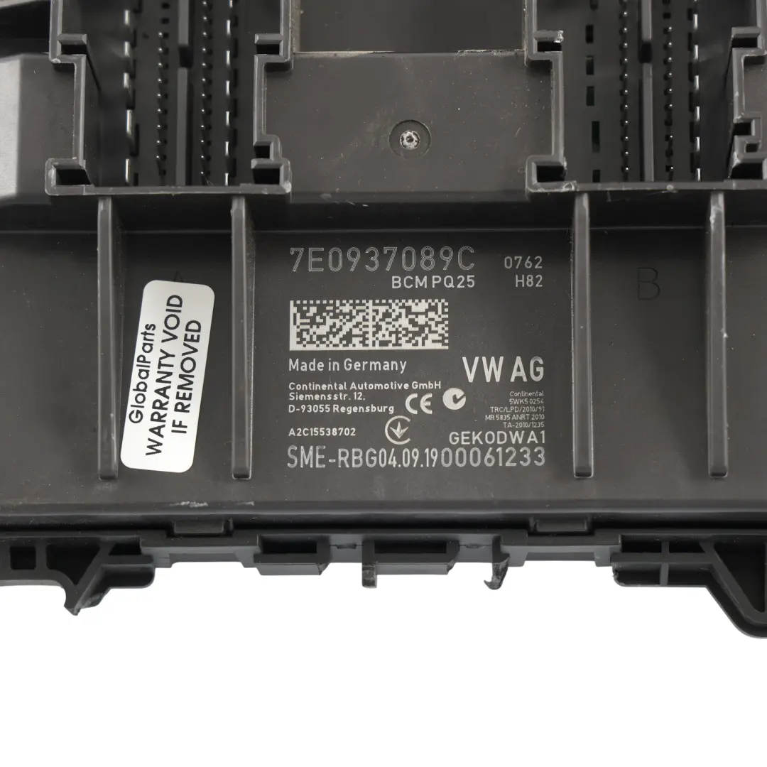 Volkswagen Amarok 2H Body Control Module BCM Unit 3.0 Diesel - SKU 7E0937089C - Part number 7E0937089C