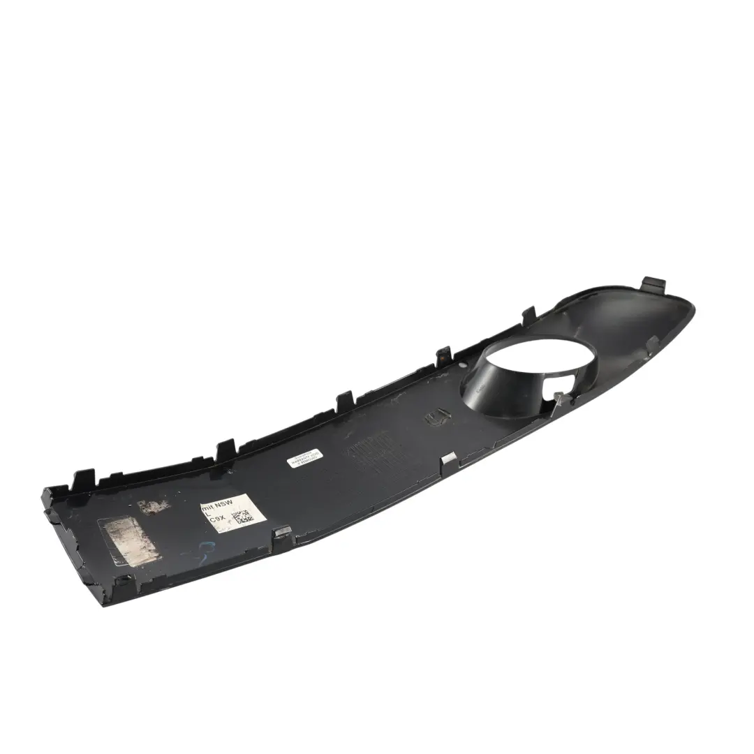 VW Transporter T5 Front Bumper Fog Light Cover Insert Trim Black - 041 Left N/S - SKU 7E5807489D-BLC - Part number 7E5807489D