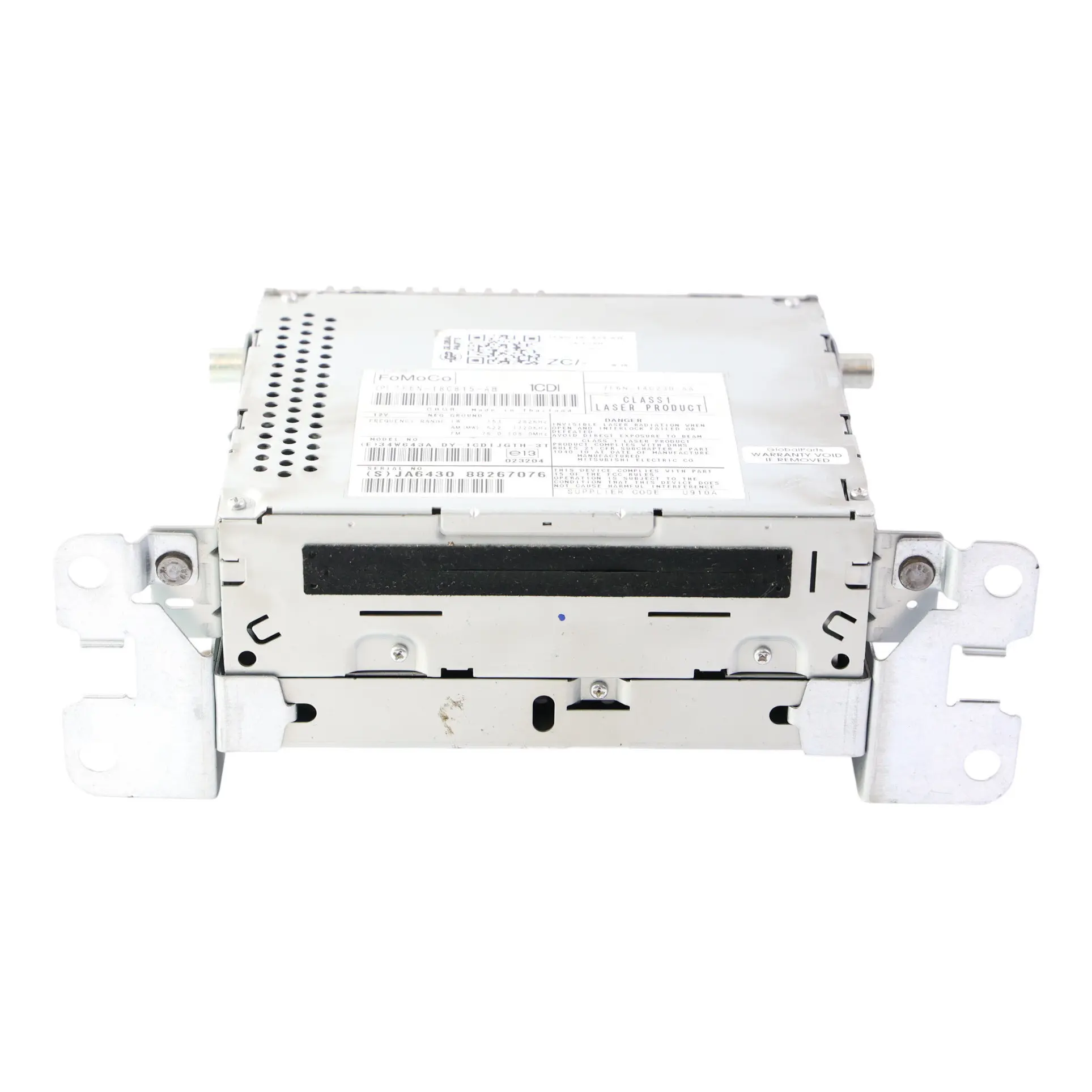 Jaguar XF X250 Autoradio CD Lecteur Stéréo Unité Principale ECU 7F6N-18C815-AB