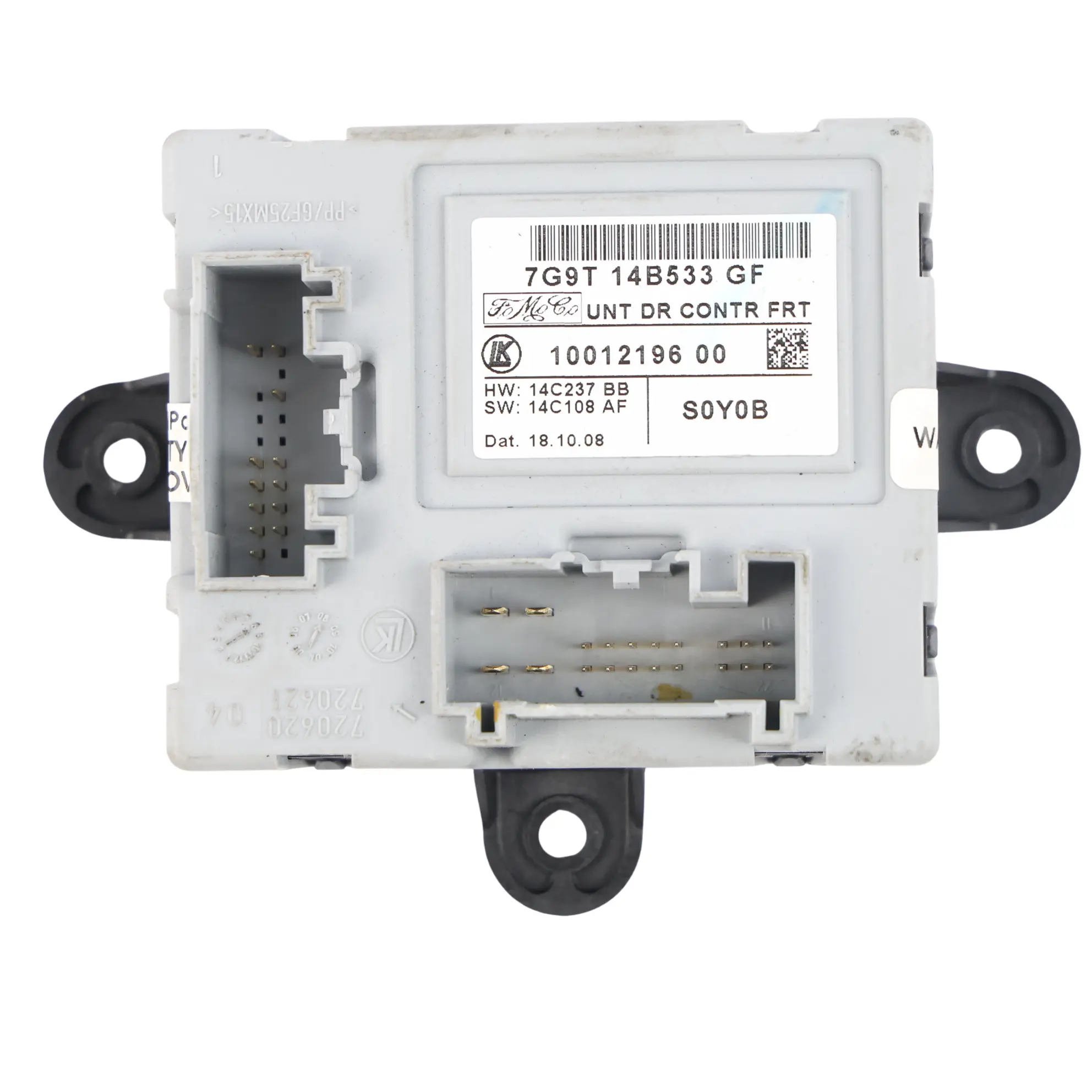 Ford Mondeo Mk4 S-Max Module Commande Porte Avant Passager 7G9T-14B533-GF