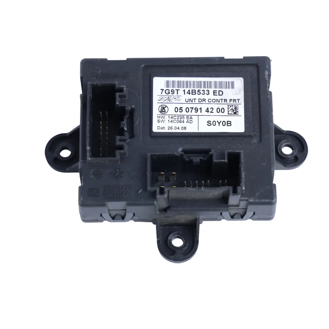 Land Rover Freelander 2 L359 Module Commande Porte Conducteur - SKU 7G9T-14B533-ED - Numéro de pièce 7G9T-14B533-ED