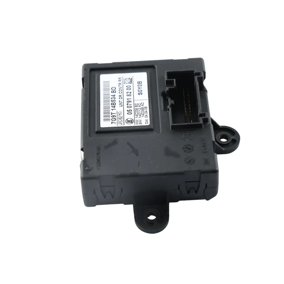 Land Rover 2 L359 Módulo Control Puerta Delantera Izquierda Derecha 7G9T-14B534- - SKU 7G9T-14B534-BD - Número de pieza 7G9T-14B534-BD