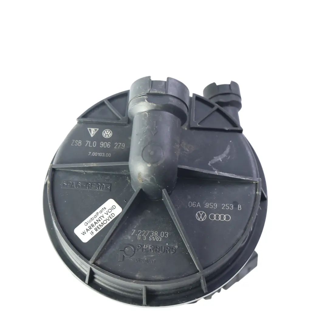 Porsche Cayenne 9PA Secondary Air Pump Smog Pump Unit 3.2 V6 - SKU 7L0906279 - Part number 7L0906279