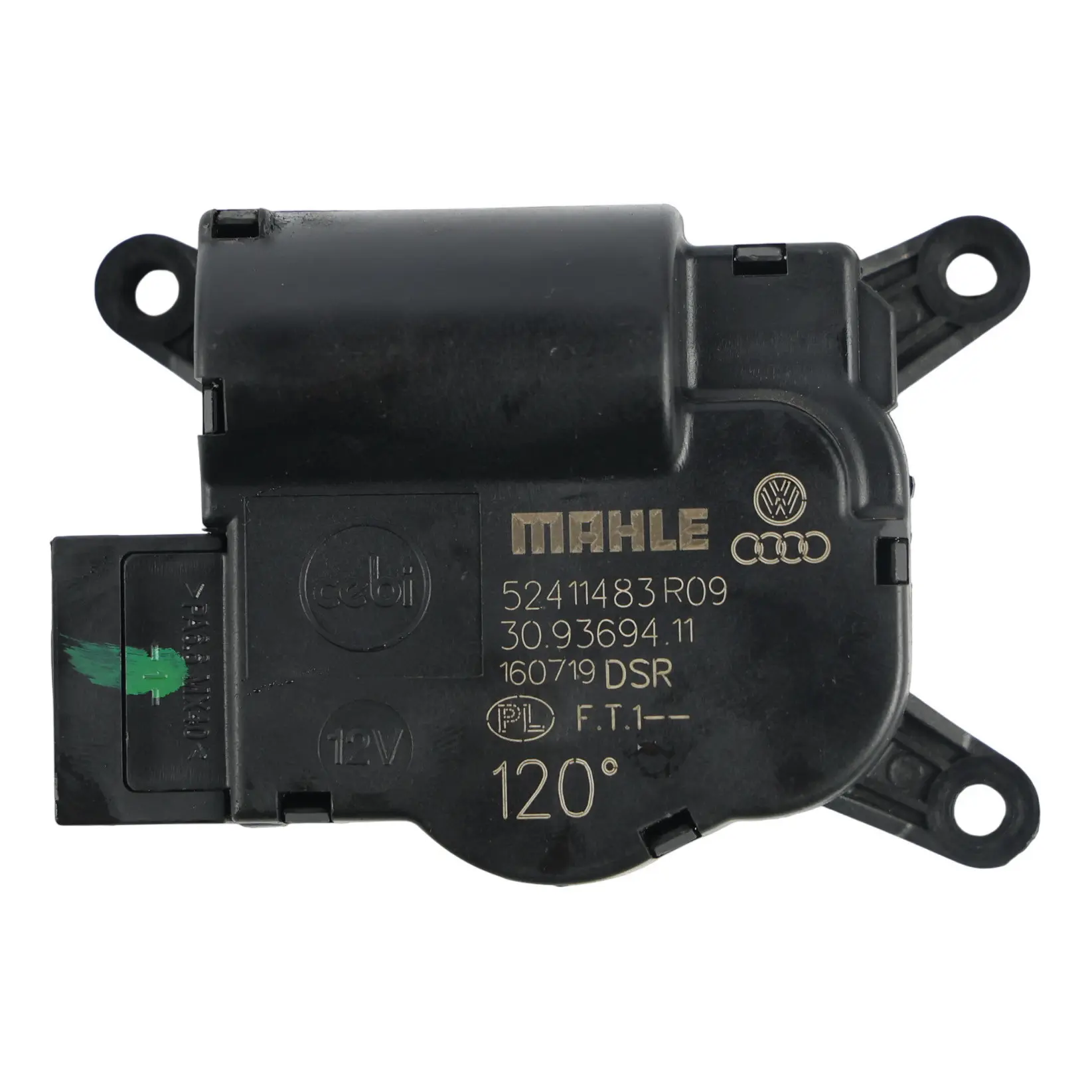 Volkswagen Amarok 2H Air Heater Vent Footwell Flap Actuator Motor 52411483R09