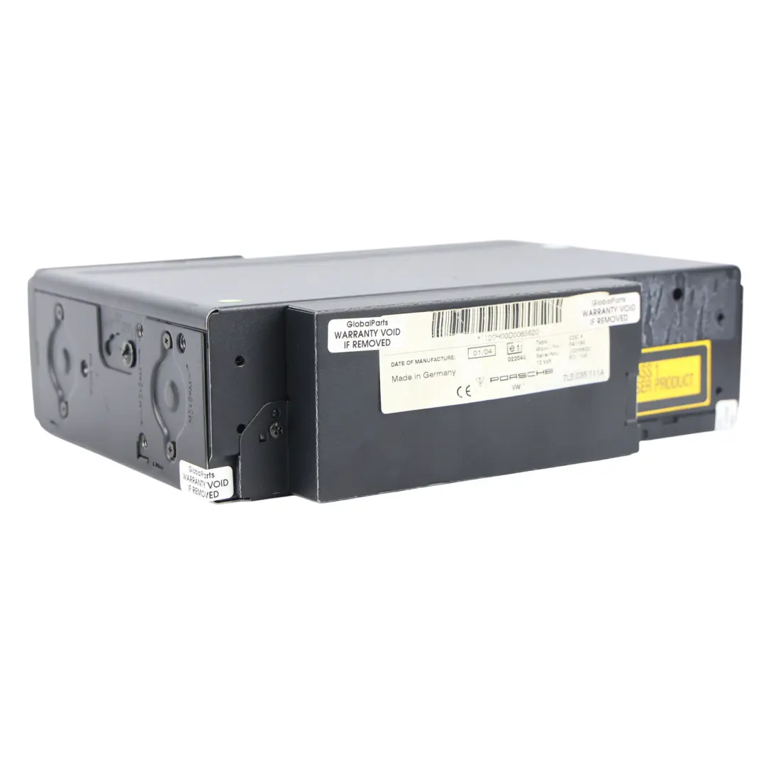Changeur CD Chargeur Cassette pour Porsche Cayenne 9PA à propos du numéro de pièce 7L5035111A Porsche Cayenne 9PA Changeur CD Chargeur Cassette - SKU 7L5035111A - Numéro de pièce 7L5035111A