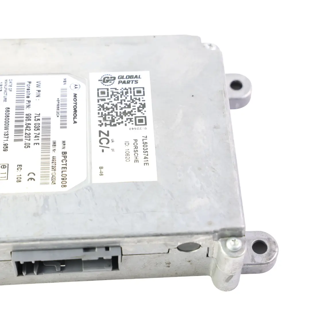 Porsche Cayenne 955 9PA Motorola Módulo Control Teléfono - SKU 7L5035741E - Número de pieza 7L5035741E