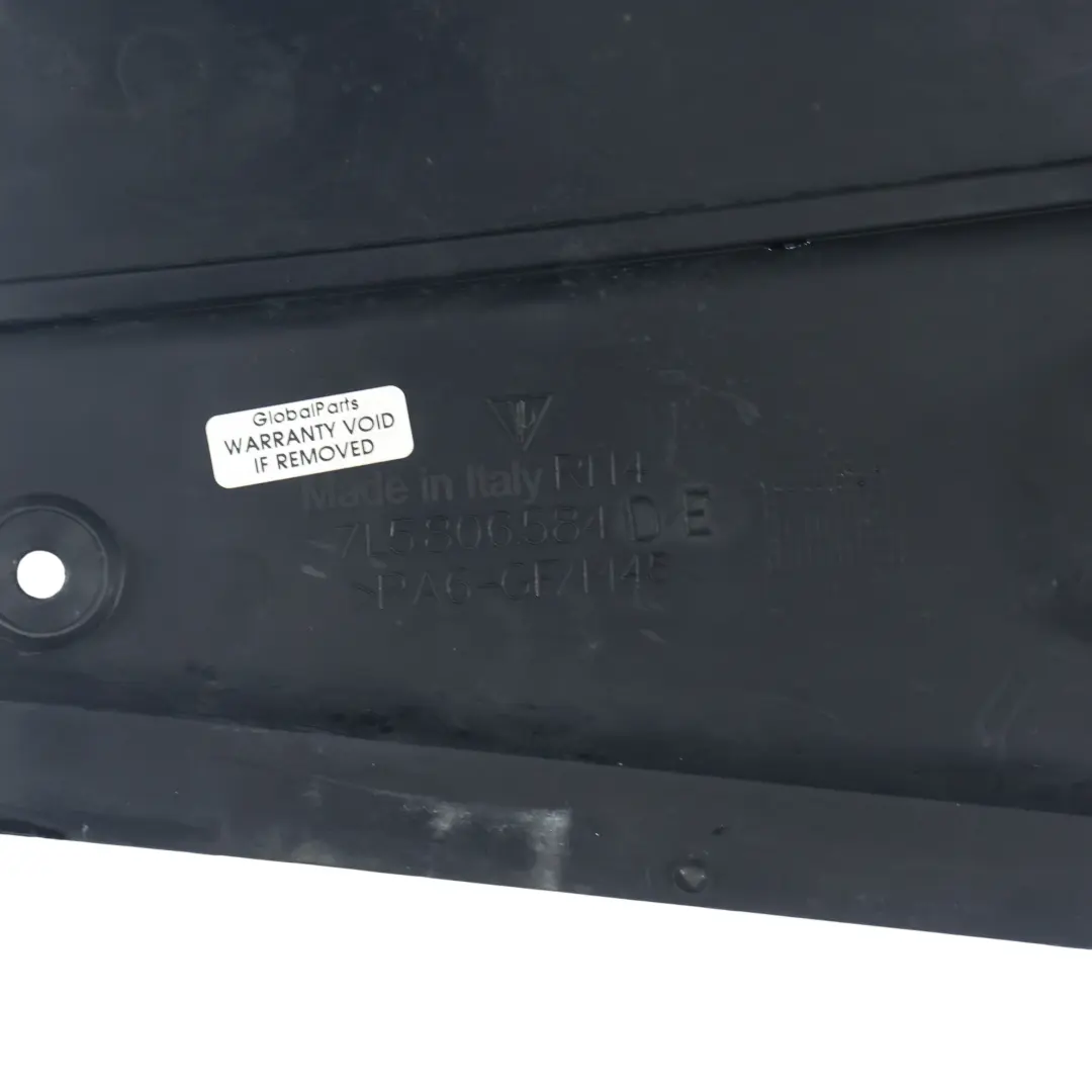 Bay Compartment Trim Cover Right O/S to Porsche Cayenne 955 9PA Engine with Part number 7L5806584D Porsche Cayenne 955 9PA Engine Bay Compartment Trim Cover Right O/S - SKU 7L5806584D-1 - Part number 7L5806584D