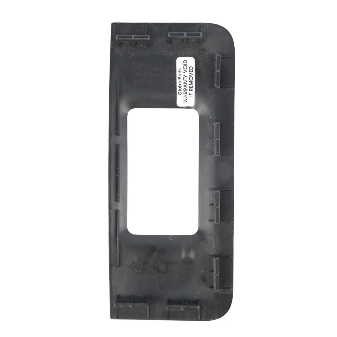 Trunk Boot Lid Lock Cover Trim Surround Frame to Porsche Cayenne 9PA with Part number 7L5827520 Porsche Cayenne 9PA Trunk Boot Lid Lock Cover Trim Surround Frame - SKU 7L5827520 - Part number 7L5827520