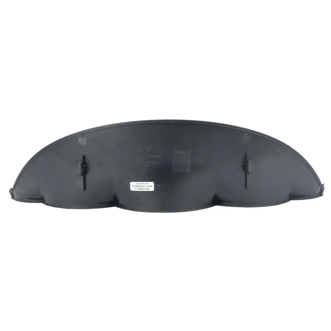 Porsche Cayenne 9PA Instrument Cluster Surround Trim Cover Black - SKU 7L5857059A - Part number 7L5857059A