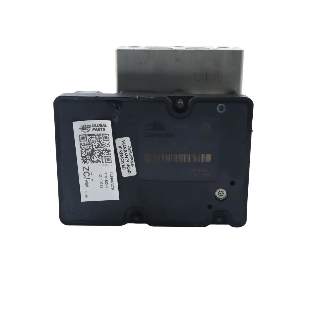 ABS Pump ABS Modulator Control Unit ECU 3.2 7L5614111 to Porsche Cayenne 9PA with Part number 7L5907379 Porsche Cayenne 9PA ABS Pump ABS Modulator Control Unit ECU 3.2 7L5614111 - SKU 7L5907379 - Part number 7L5907379