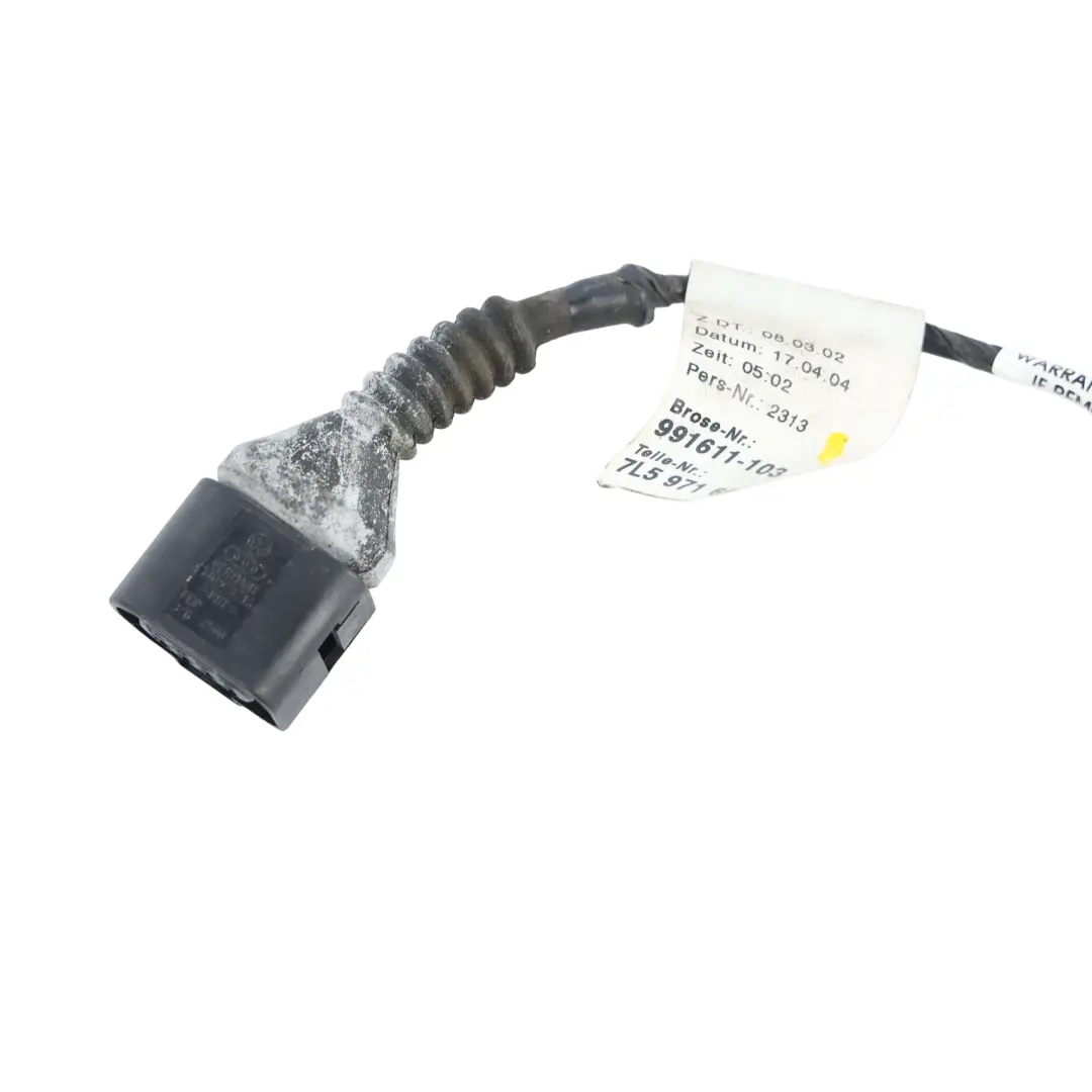 Door Wiring Loom Harness Left Right N/O/S to Porsche Cayenne 9PA Rear with Part number 7L5971694 Porsche Cayenne 9PA Rear Door Wiring Loom Harness Left Right N/O/S - SKU 7L5971694 - Part number 7L5971694
