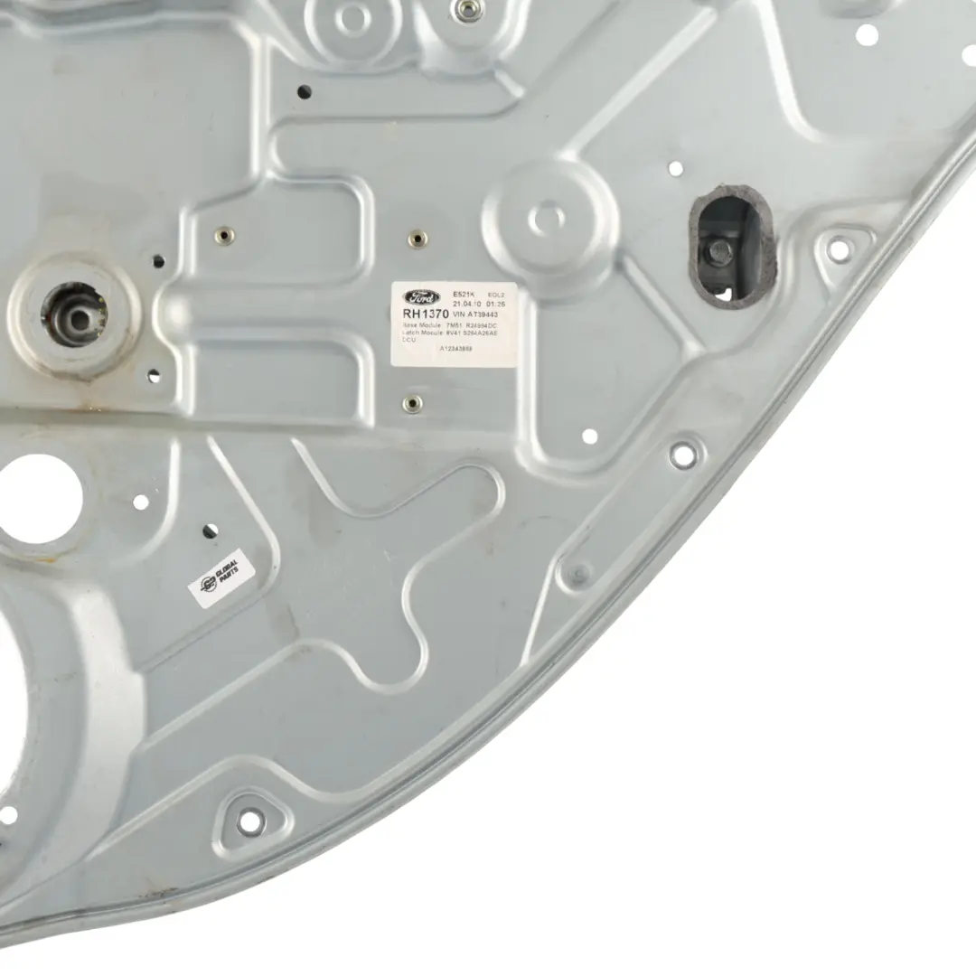 Mk1 C394 Rear Window Regulator Holder Panel Right O/S to Ford Kuga with Part number 7M51-R045H22-A Ford Kuga Mk1 C394 Rear Window Regulator Holder Panel Right O/S - SKU 7M51-R045H22-A-1 - Part number 7M51-R045H22-A