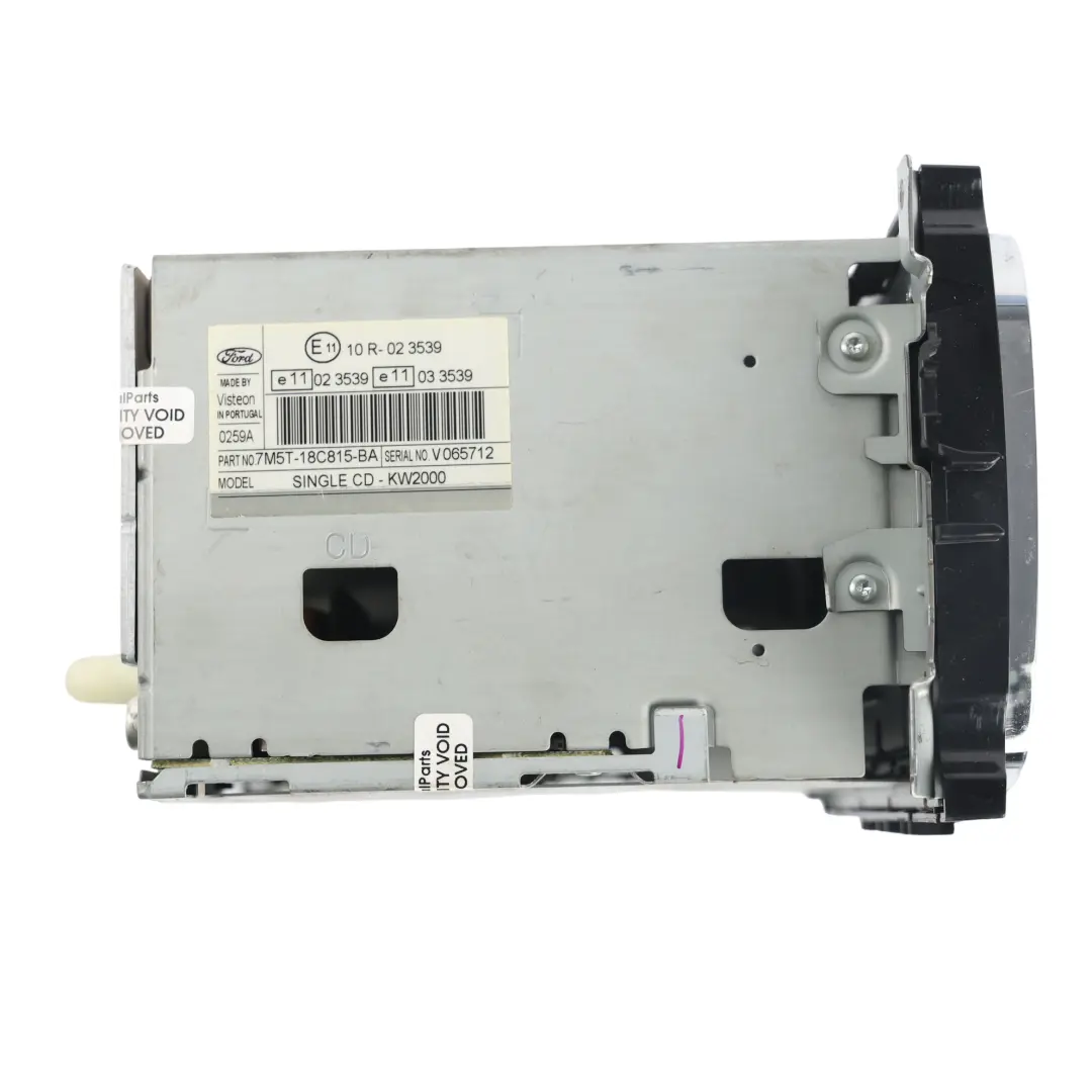 Ford Transit Connect Mk1 Focus Mk2 CD Player Radio Stereo Unit - SKU 7M5T-18C815-BA - Part number 7M5T-18C815-BA