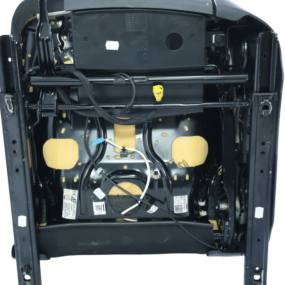 Volkswagen Sharan 7N Siège Avant Gauche Intérieur Tissu Tissé Noir Titan - SKU 7N0881805AB-1 - Numéro de pièce 7N0881805AB
