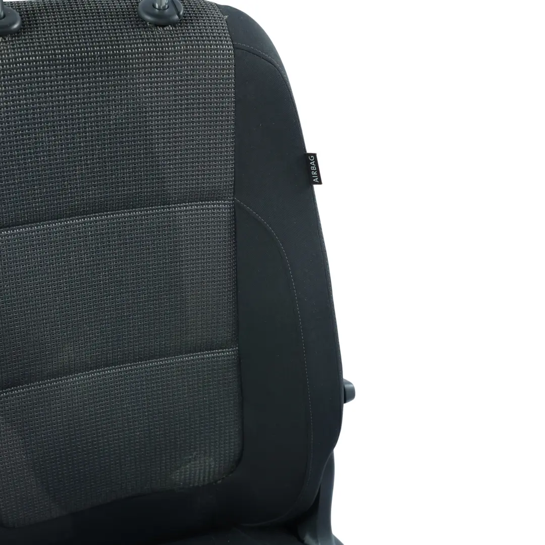 7N Fotel Przedni Lewy Tapicerka Tkanina Titan Black do Volkswagen Sharan o numerze 7N0881805AB Volkswagen Sharan 7N Fotel Przedni Lewy Tapicerka Tkanina Titan Black - SKU 7N0881805AB-1 - Numer Części 7N0881805AB