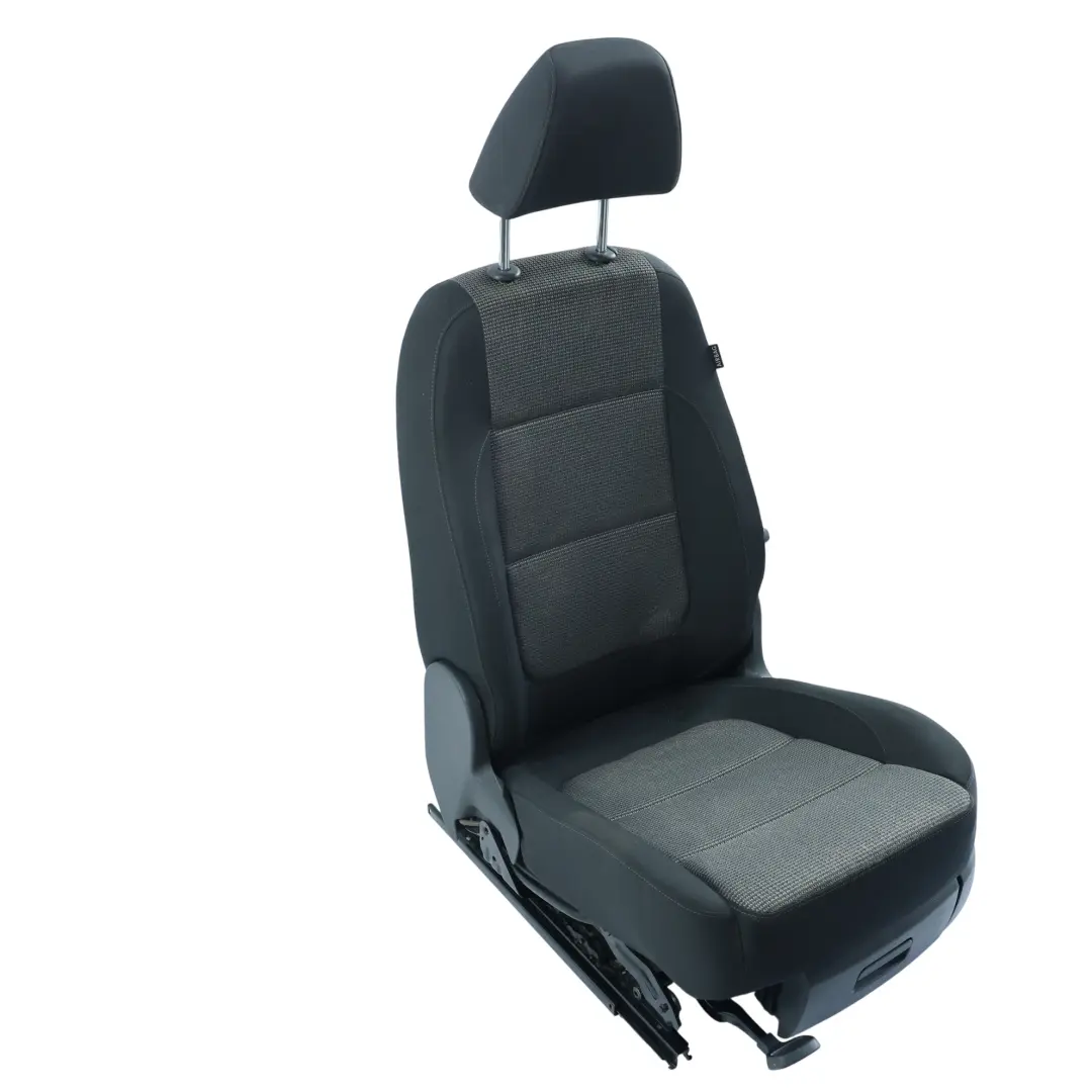 Volkswagen Sharan 7N Asiento Delantero Izquierdo Tela Interior Negro Titan - SKU 7N0881805AB-1 - Número de pieza 7N0881805AB