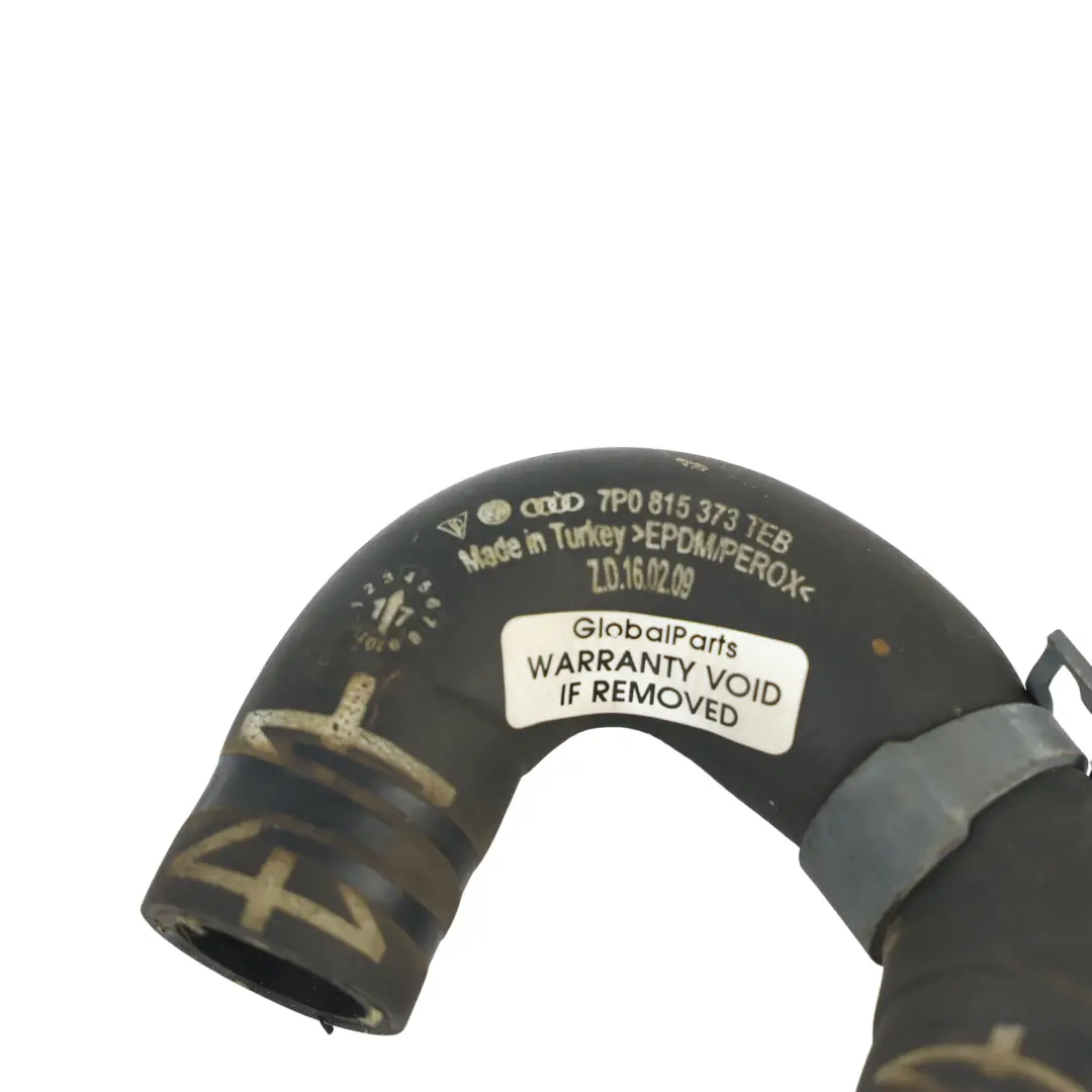 7P Coolant Hose Pipe Line 3.0 TDI Diesel to VW Volkswagen Touareg with Part number 7P0815373 VW Volkswagen Touareg 7P Coolant Hose Pipe Line 3.0 TDI Diesel - SKU 7P0815373 - Part number 7P0815373