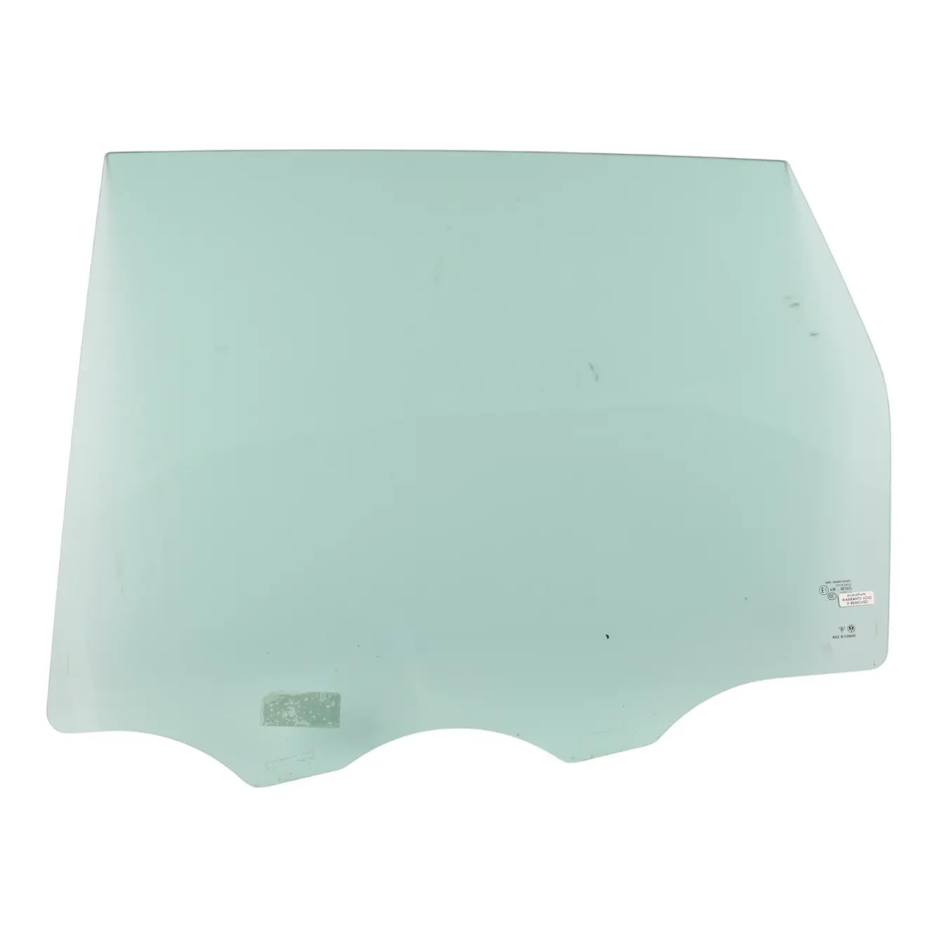 Volkswagen Touareg 7P Rear Door Side Window Glass Left N/S AS2 Green 7P0845025A