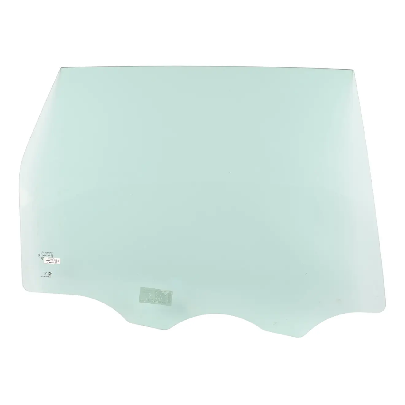 Volkswagen Touareg 7P Rear Door Side Window Glass Right O/S AS2 Green 7P0845026A