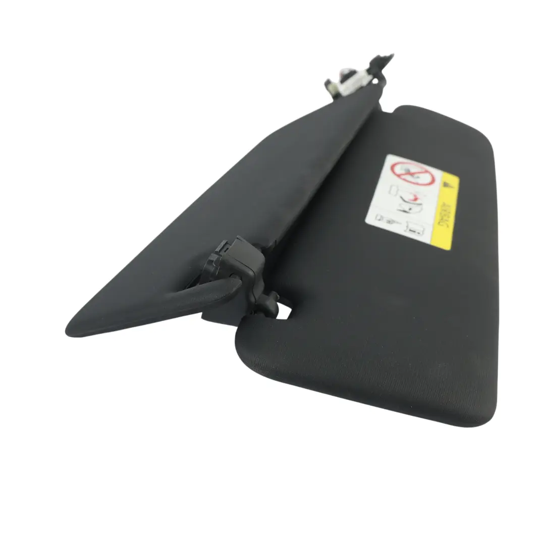 Volkswagen Touareg 7P Sonnenblende Abdeckung Set X2 Vorne Links Rechts Schwarz - SKU 7P0857551N - Teilenummer 7P0857551N