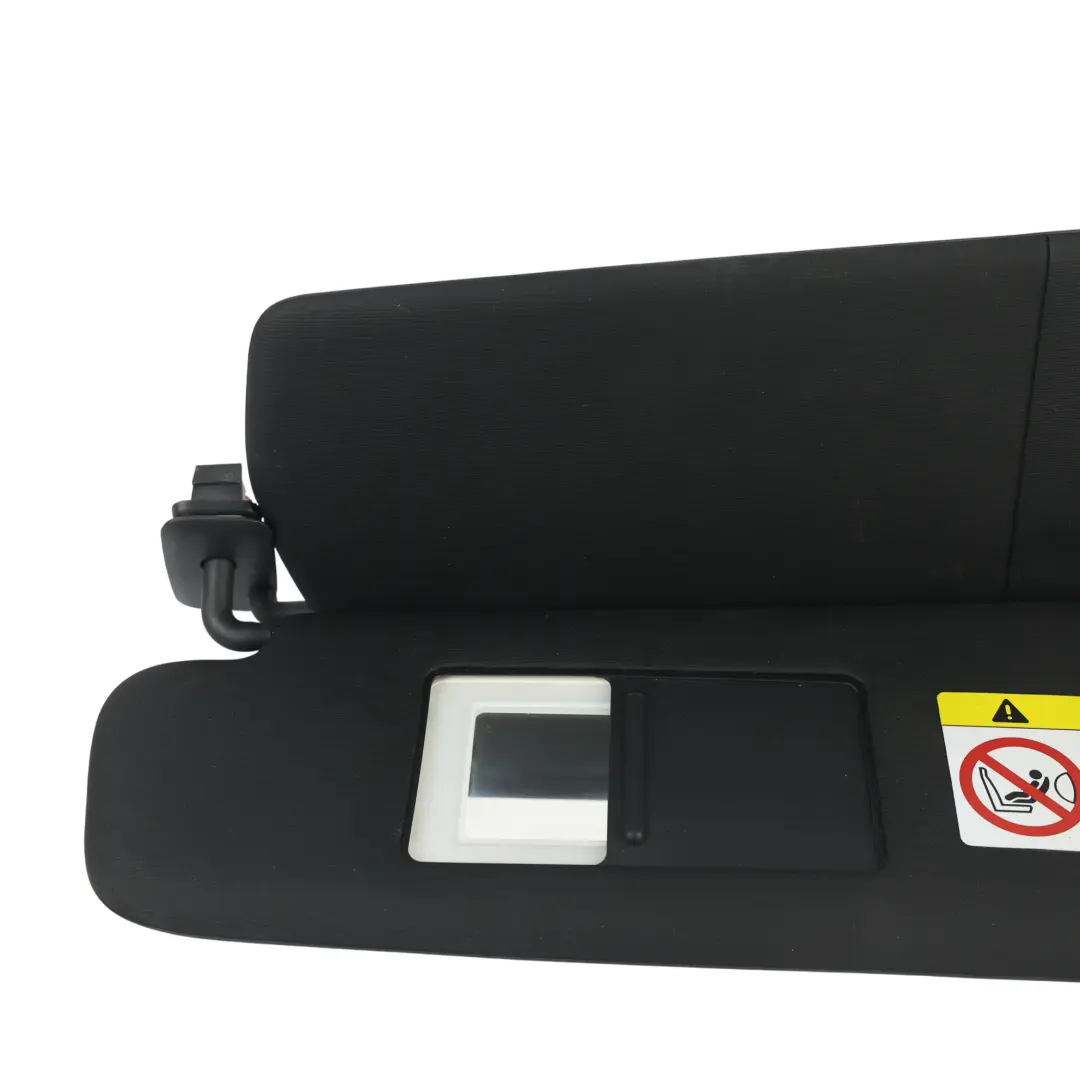 7P Sun Visor Cover SET X2 Front Left Right N/O/S Black to VW Volkswagen Touareg with Part number 7P0857551N VW Volkswagen Touareg 7P Sun Visor Cover SET X2 Front Left Right N/O/S Black - SKU 7P0857551N - Part number 7P0857551N