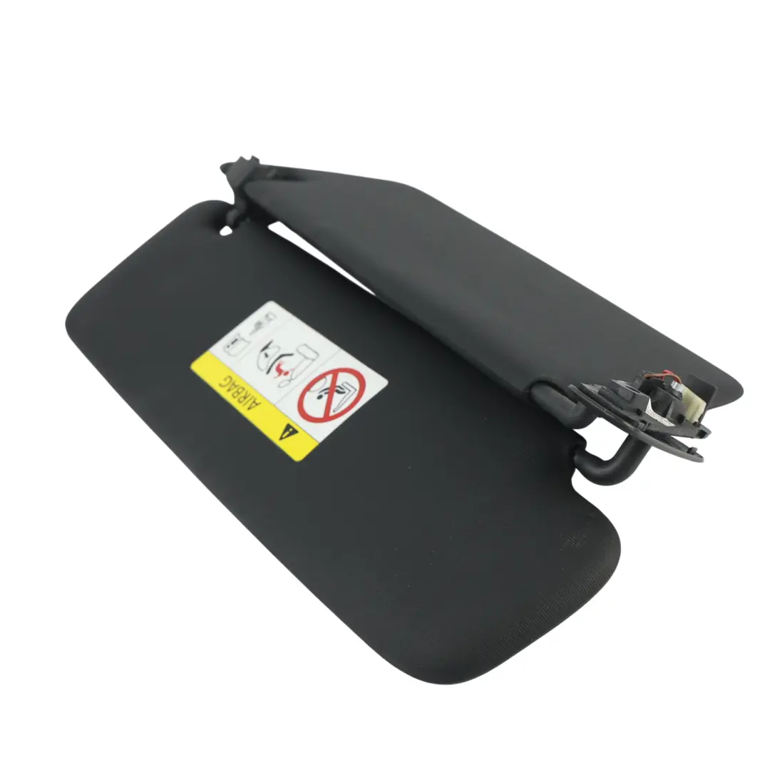 7P Sun Visor Cover SET X2 Front Left Right N/O/S Black to VW Volkswagen Touareg with Part number 7P0857551N VW Volkswagen Touareg 7P Sun Visor Cover SET X2 Front Left Right N/O/S Black - SKU 7P0857551N - Part number 7P0857551N