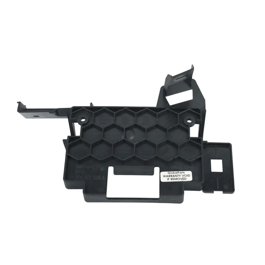 VW Volkswagen Touareg 7P Diagnosis Interface Module Bracket Retainer - SKU RHD-7P0907333A - Part number 7P0907333A