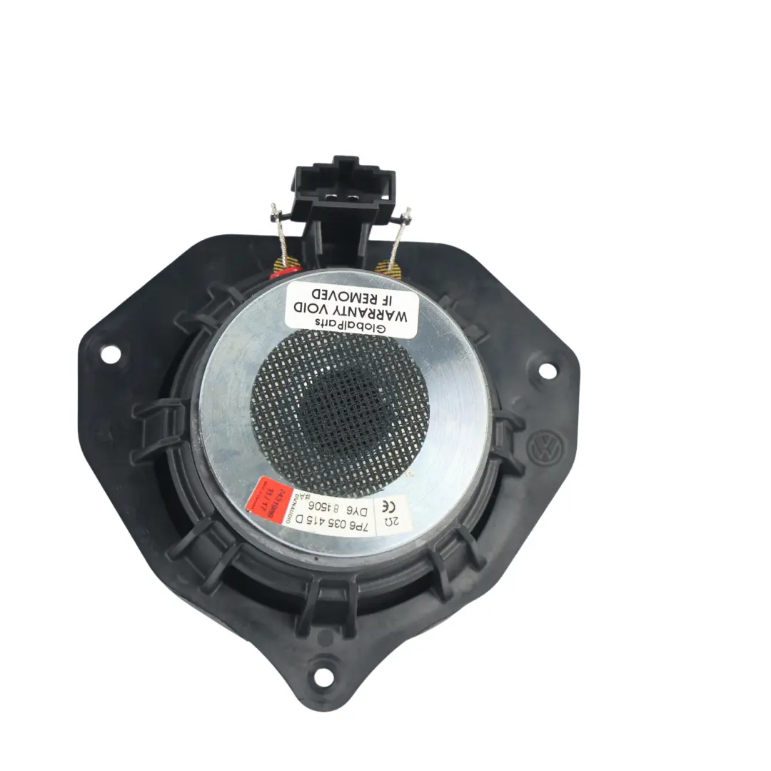 7P Mid Tone Treble Loudspeaker Front Left Right N/O/S to VW Touareg with Part number 7P6035415D VW Touareg 7P Mid Tone Treble Loudspeaker Front Left Right N/O/S - SKU 7P6035415D - Part number 7P6035415D